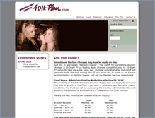 Tablet Screenshot of entind-401kplan.com